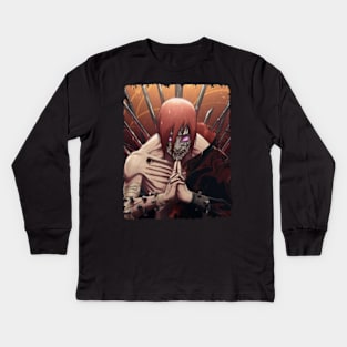 NAGATO UZUMAKI MERCH VTG Kids Long Sleeve T-Shirt